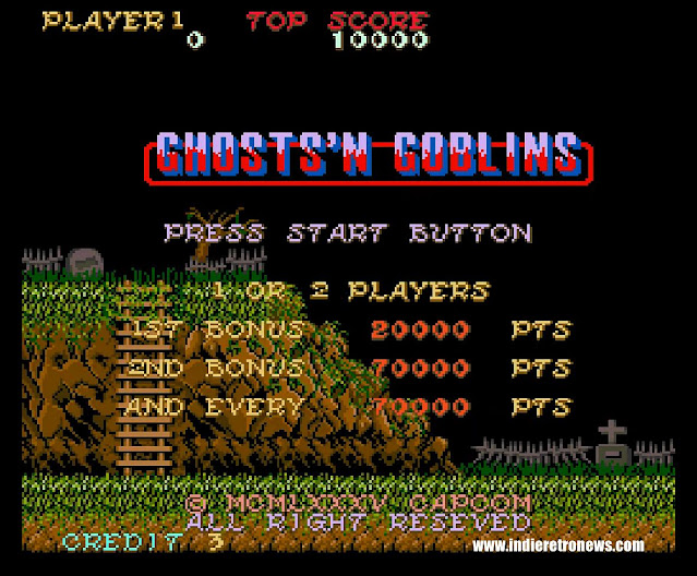 Ghosts'n Goblins adapté en version AGA pour Commodore Amiga – Nouvelle alpha disponible !