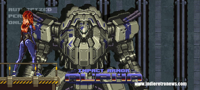 Impact Armor Alpha : un jeu de mécha rétro en développement pour l'Amiga