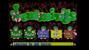 Lemmings est un jeu de réflexion développé par le studio écossais DMA Design et édité par Psygnosis le 14 février 1991 sur Commodore Amiga